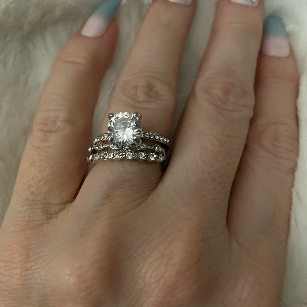 Exquisite Sterling Silver stackable rings